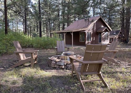 Pet Friendly Cabin on 3.5 acres between Durango and Purgatory - Fire Pit