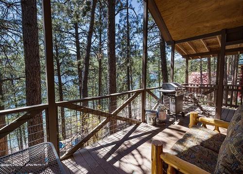 NEW LISTING! TreeHouse Cabin on Lake - Fireplace, Porch, Hammock, Pets OK