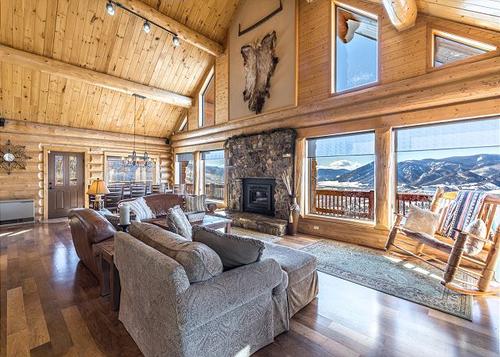 Custom-Built Colorado Log Cabin - Impeccable Views - ATV's Welcome