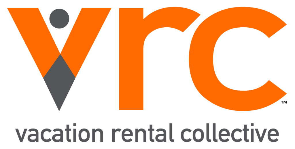 Vacation Rental Collective Logo Orange Transparent Background