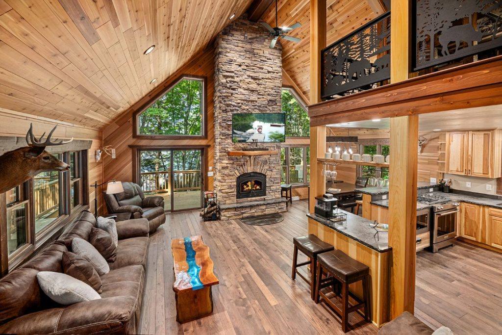 lakefront cabins northwoods